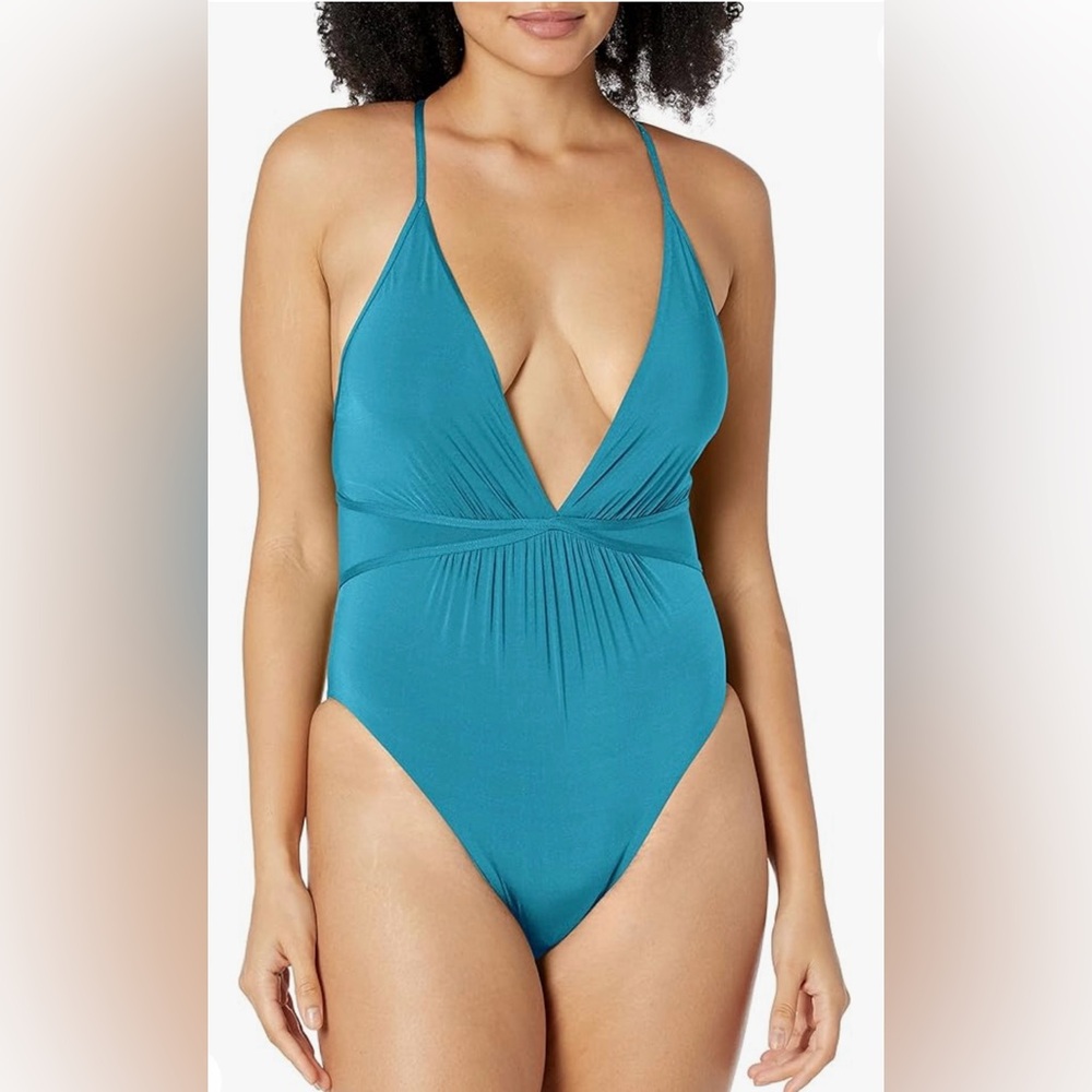 BCBGMAXAZRIA bathing suit- teal, women’s size 4